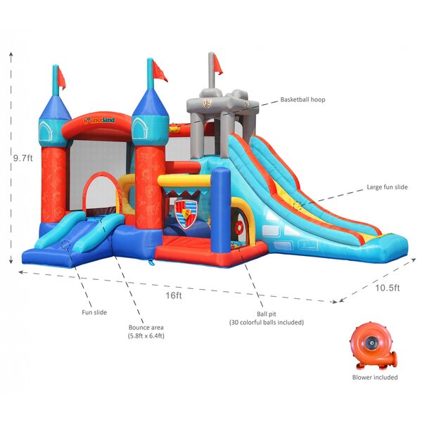 bounce houses for sale with blower